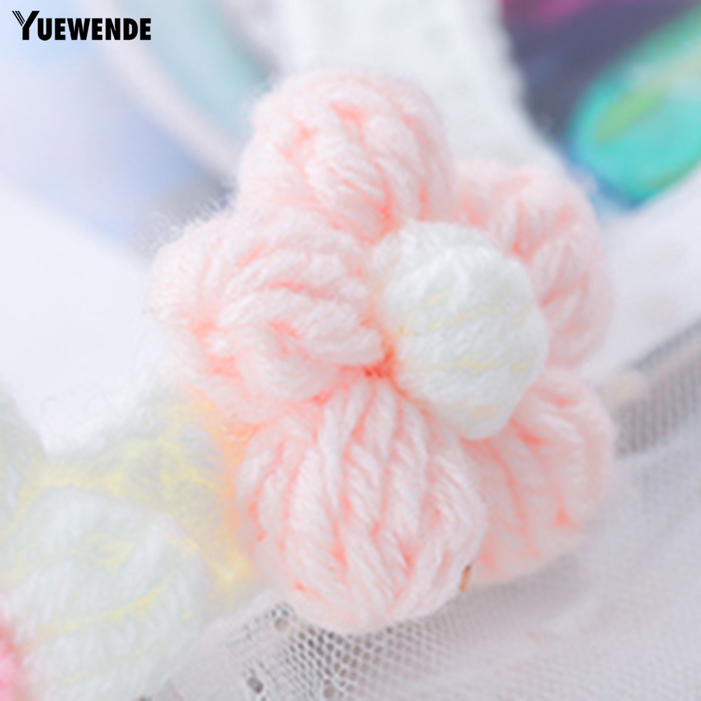 Vòng Cổ YQ.E Bắt Mắt Thú Cưng Bằng Cotton Hình Hoa Có Thể Điều Chỉnh Được