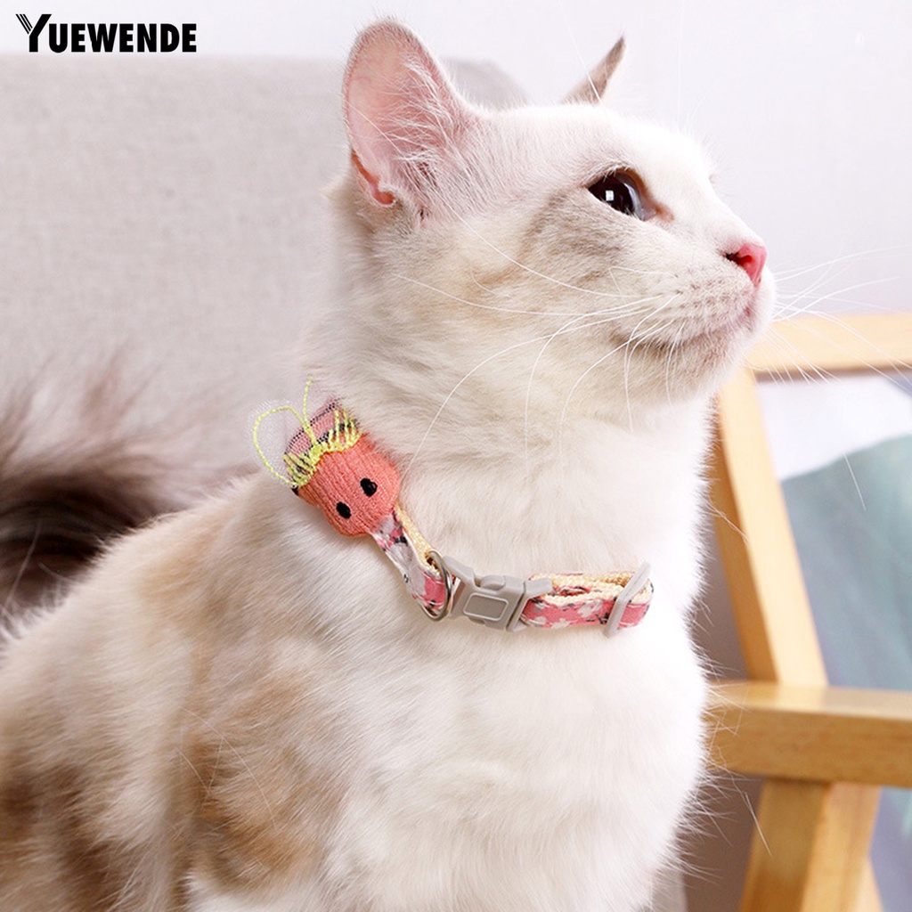 Vòng Cổ YQ.E Hình Dạng Đáng Yêu Thời Trang Có Thể Điều Chỉnh Cho Thú Cưng