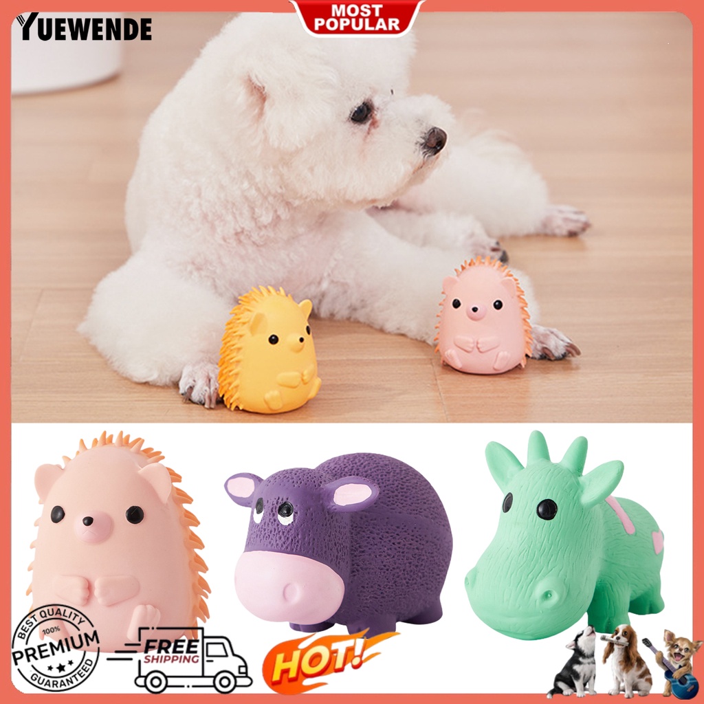 Đồ Chơi Tích Hợp Còi Chống Cắn Linh Hoạt Giúp Giảm Căng Thẳng Cho Thú Cưng