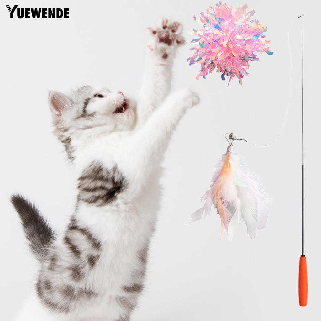 Set 6 Gậy Đồ Chơi Nhiều Màu Sắc Huấn Luyện Mèo Cưng