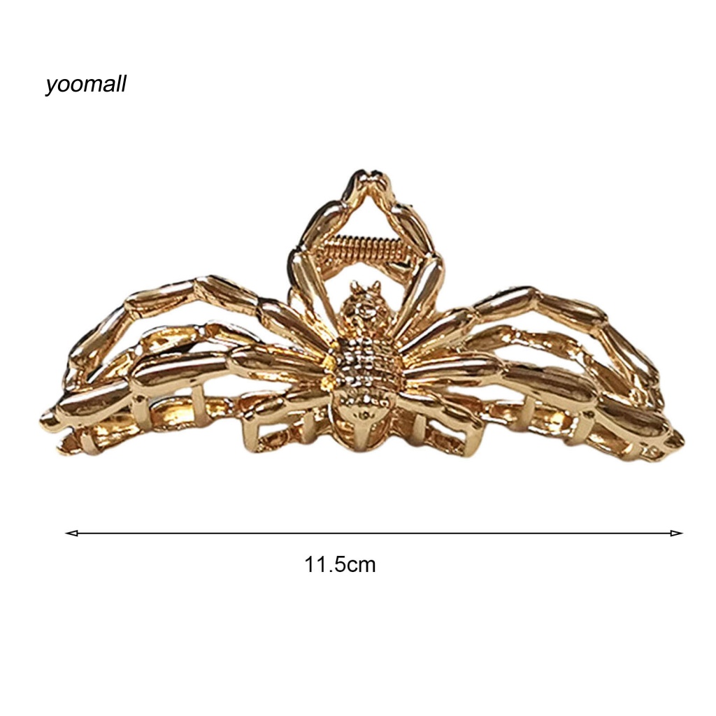 Kẹp Tóc Càng Cua Bằng Thép Không Gỉ Trọng Lượng Nhẹ Cho Nữ