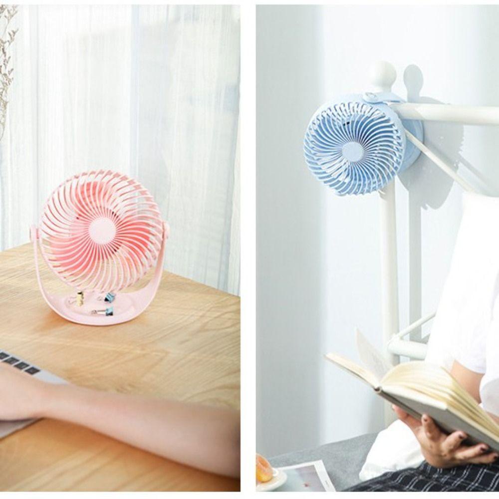 ESPO Quạt Làm Mát Để Bàn Kích Thước 7 Inch Nhỏ Gọn Yên Tĩnh Có Thể Sạc Lại