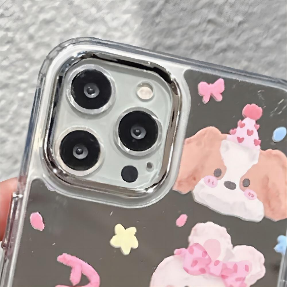 Ốp Điện Thoại TPU Mềm Chống Sốc Tráng Gương In Hình Tranh Sơn Dầu Graffiti Cho IPhone 11 14 13 12 Pro Max