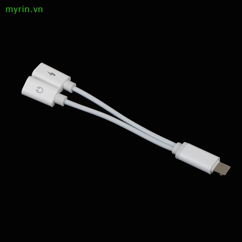 Dây Cáp Âm Thanh 2 Trong 1 Cho Iphone