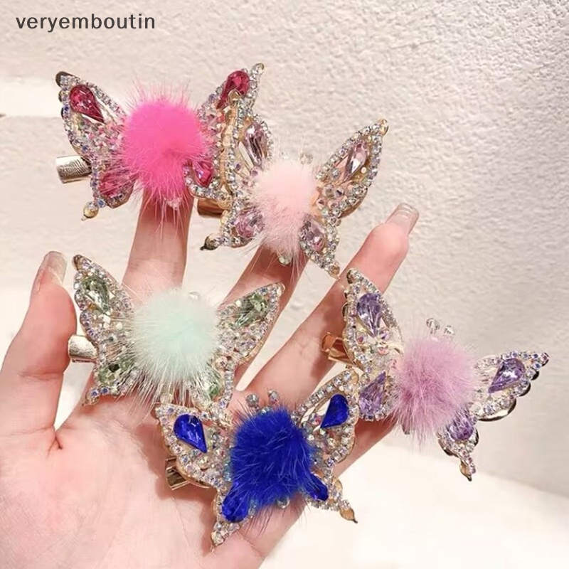 Kẹp Tóc Hình Bướm 3D Bằng Hợp Kim Dành Cho Nữ