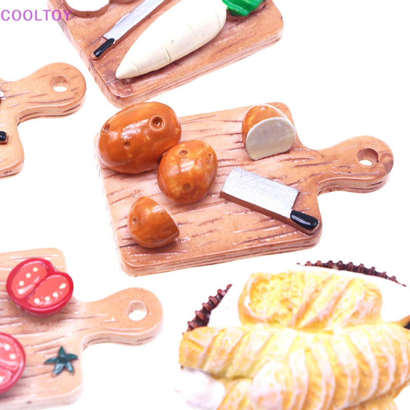 Cooltoy Phụ Kiện Bảng Cắt Mô Hình Trang Trí Nhà Búp Bê Thu Nhỏ Cho Trẻ Em