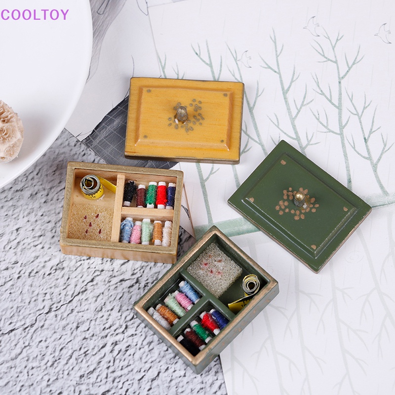 Cooltoy Hộp May 1: 12 Phong Cách vintage Trang Trí Nhà Búp Bê