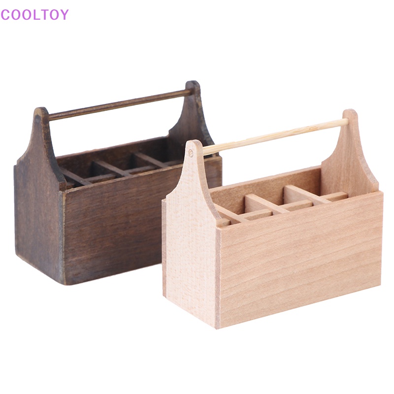 Cooltoy Hộp Dụng Cụ Sửa Chữa Mini 1 / 12 Trang Trí Nhà Búp Bê DIY