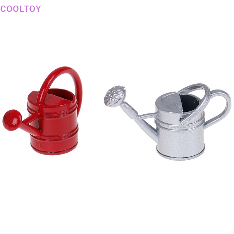 Cooltoy 1 Bình Tưới Nước Kim Loại Mini Tỉ Lệ 1: 12 Trang Trí Nhà Búp Bê