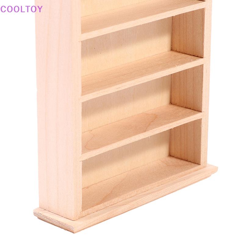 Cooltoy Mô Hình Kệ Tủ Chén Tỷ Lệ 1 / 12 Trang Trí Nhà Búp Bê