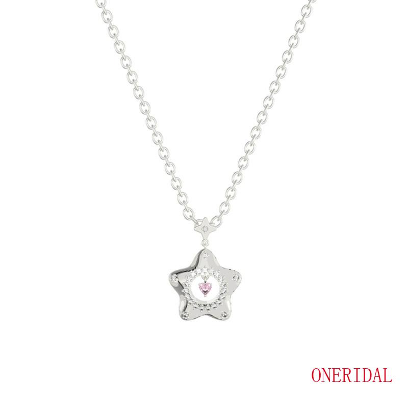 Vòng Cổ Choker Y2K Mặt Ngôi Sao Đính Đá Thời Trang