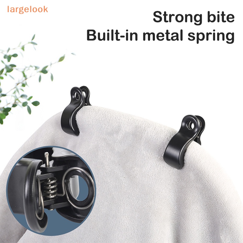 Bộ 2 Kẹp Nhựa Màu Sắc Trơn Chống Gió Cho Xe Đẩy Em Bé