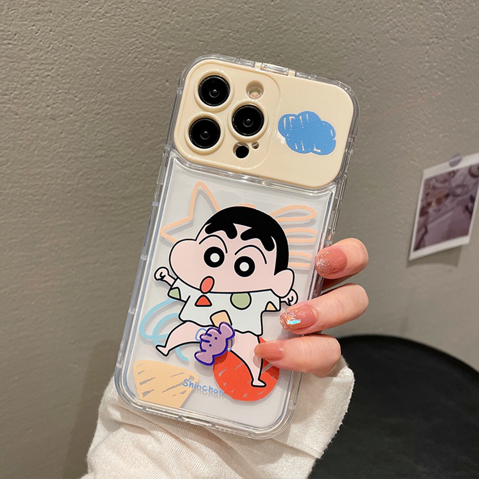 Ốp Điện Thoại Silicone Mềm Hoạt Hình Cậu Bé Bút Chì Cho iPhone 6 6S 7 8 Plus 11 12 13 14 Pro MAX Mini Plus 11Pro X XR XS MAX SE 2020