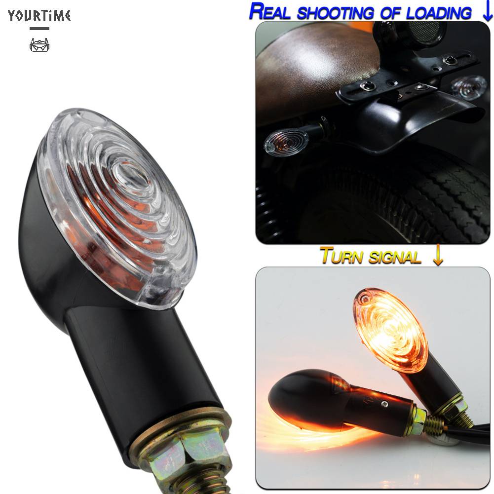 Set 2 Đèn Xi Nhan 12V Chuyên Dụng Cho Xe Mô Tô