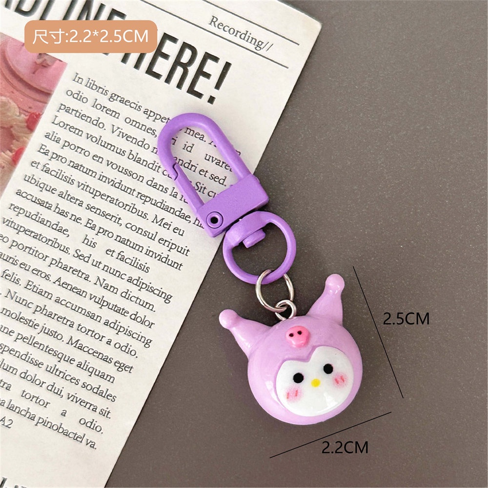 SANRIO Móc Khóa Hình Các Nhân Vật Trong Phim Hoạt Hình Melodi H0181