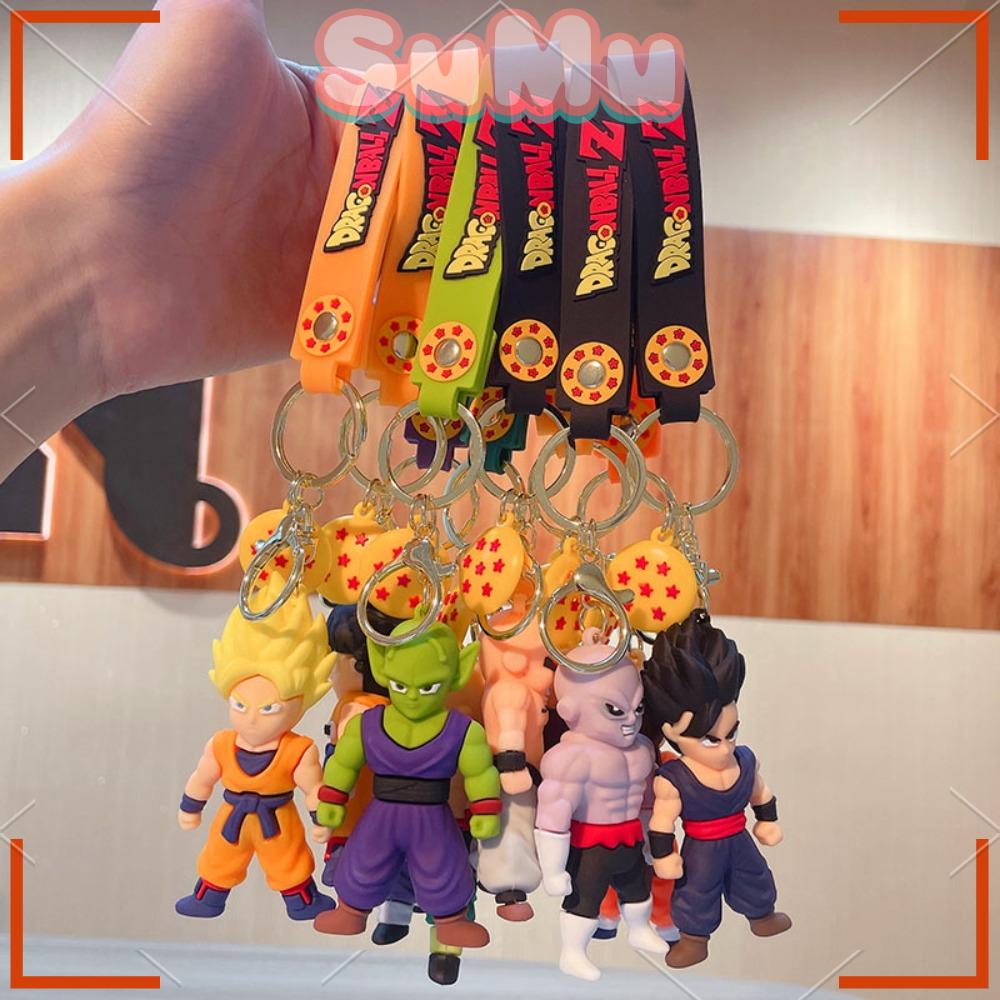 Móc Chìa Khóa Bằng PVC In Hình Piccolo Vegeta Dành Cho Nam Nữ