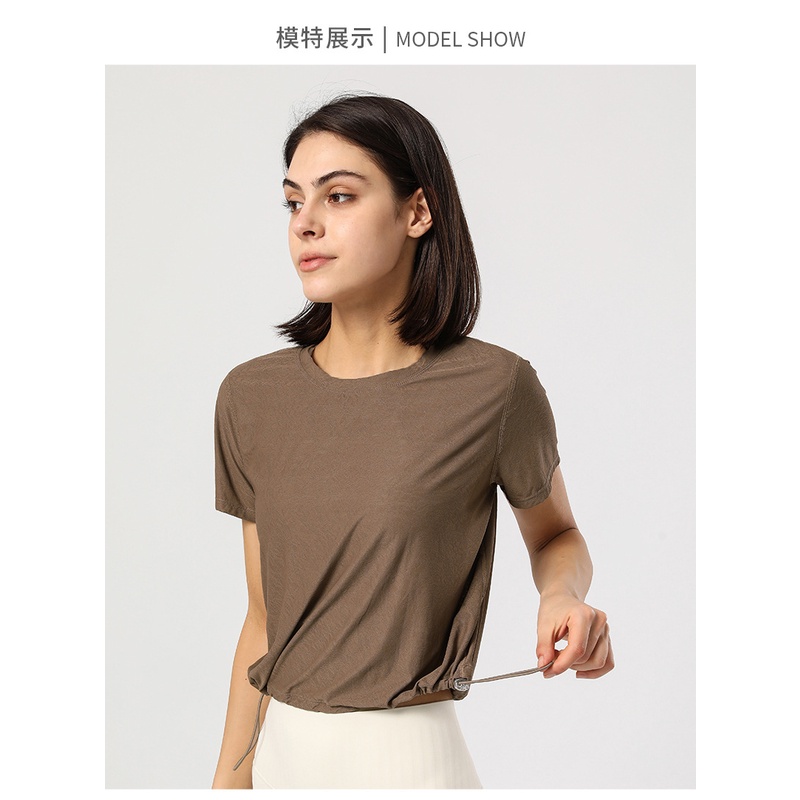 Áo Thun Thể Thao Cổ Tròn Dáng Rộng Tùy Chỉnh Nhanh Khô Tiện Dụng