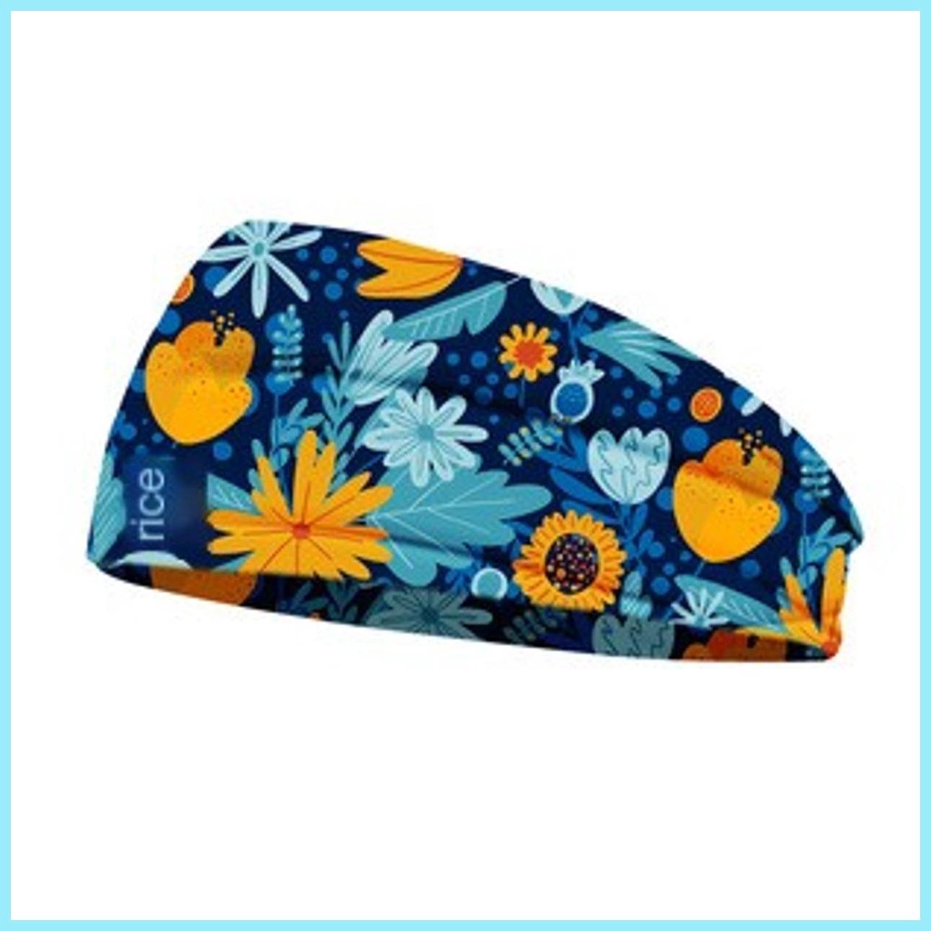 Băng Đô Thể Thao Mềm Thấm Hút Mồ Hôi Thoáng Khí Thân Thiện Với Da In Họa Tiết Rằn Ri Cho Nữ