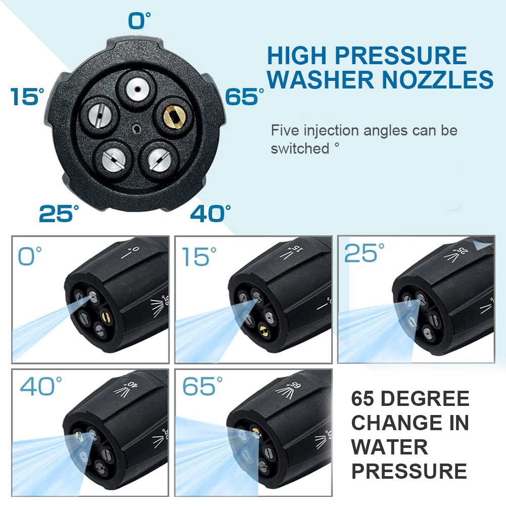 Đầu Súng Phun Nước Áp Suất Cao 5 Trong 1 Cho Stanley SLP