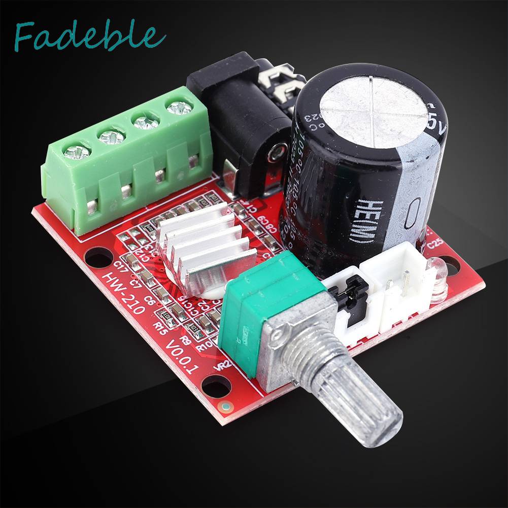 Mô Đun Khuếch Đại Âm Thanh Kỹ Thuật Số PAM8610 DC 8V-12V 2x10W D Class 3.5MM