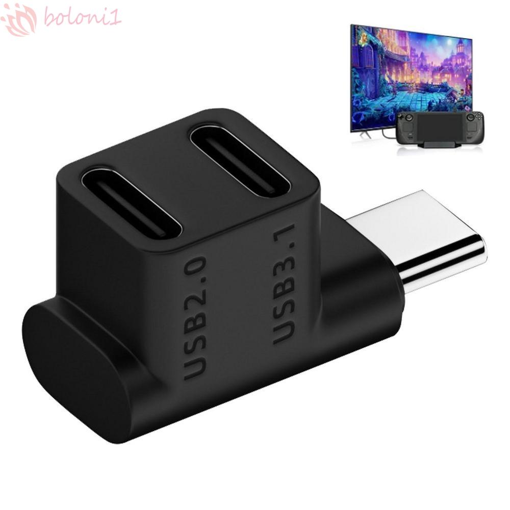 Bộ Chuyển Đổi Sạc Nhanh 2 Trong 1 USB C 10Gbps Đầu Cái Sang Đầu Đực Cho Laptop / Máy Tính Bảng