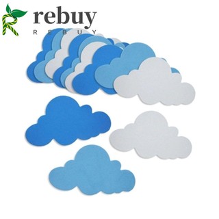 Sticker dán tường hình đám mây bằng xốp EVA xinh xắn
