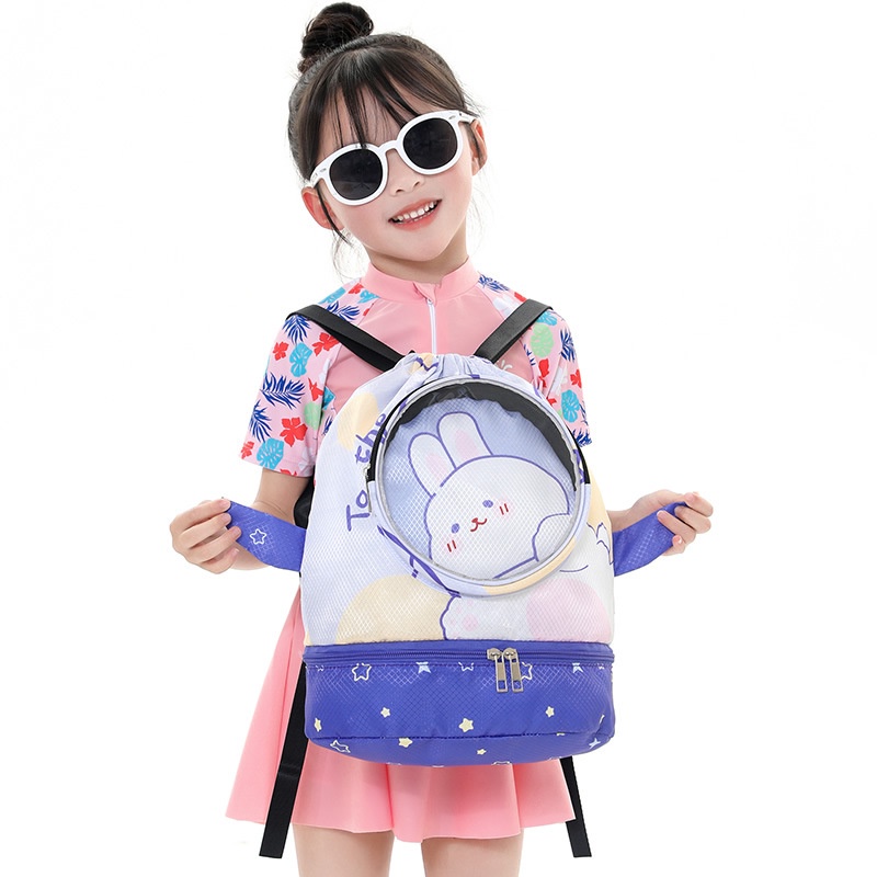 Annie Túi Đựng Đồ Bơi Chống Thấm Nước Họa Tiết Hoạt Hình Dễ Thương Cho Bé