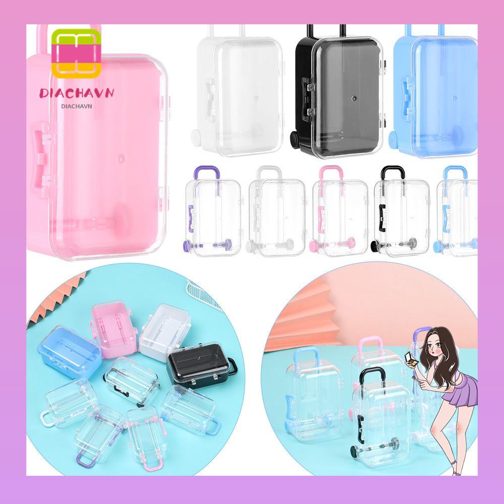 Túi Xách Hình Búp Bê Mini Bằng Nhựa Đáng Yêu Thời Trang