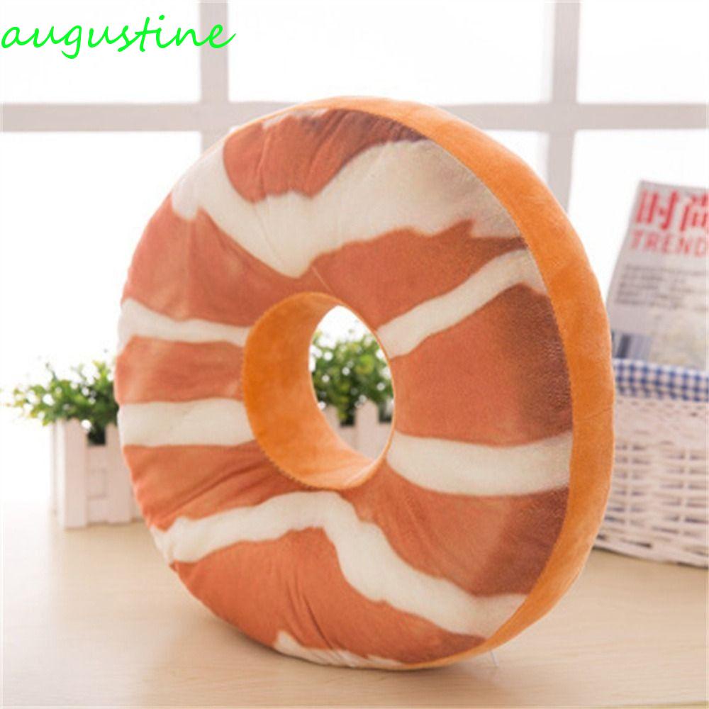 Gối Nhồi Bông Hình Bánh Donut 40cm Dễ Thương Cho Bé