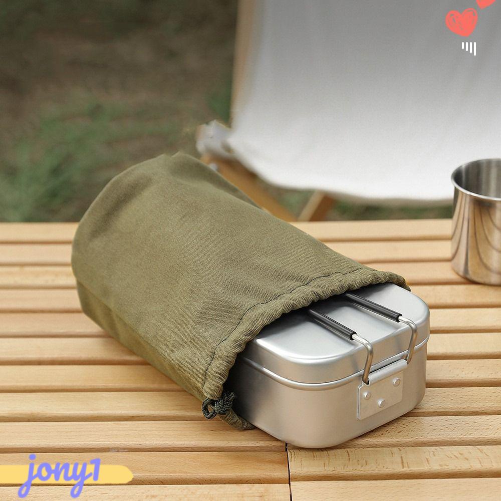 Túi Canvas Dây Rút Cỡ Lớn Tiện Lợi Khi Đi Cắm Trại