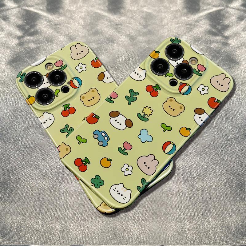 Ốp Điện Thoại Mềm Chống Sốc Chống Trầy Xước Cho Iphone 1311 12 14Pro6In max 78 plus