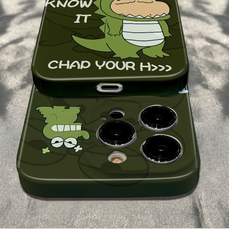 Ốp Điện Thoại Dẻo Họa Tiết Hoạt Hình Shin-Chan Dễ Thương Chống Sốc Cho Iphone max 786In plus 14pro 11 13iPhone12 2Z9G