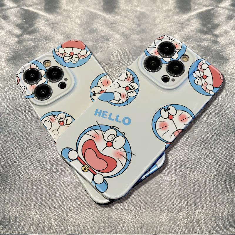 Ốp Điện Thoại Dẻo Họa Tiết Hoạt Hình Doremon Dễ Thương Chống Sốc Cho iPhone12max Apple 14Promax 78 13