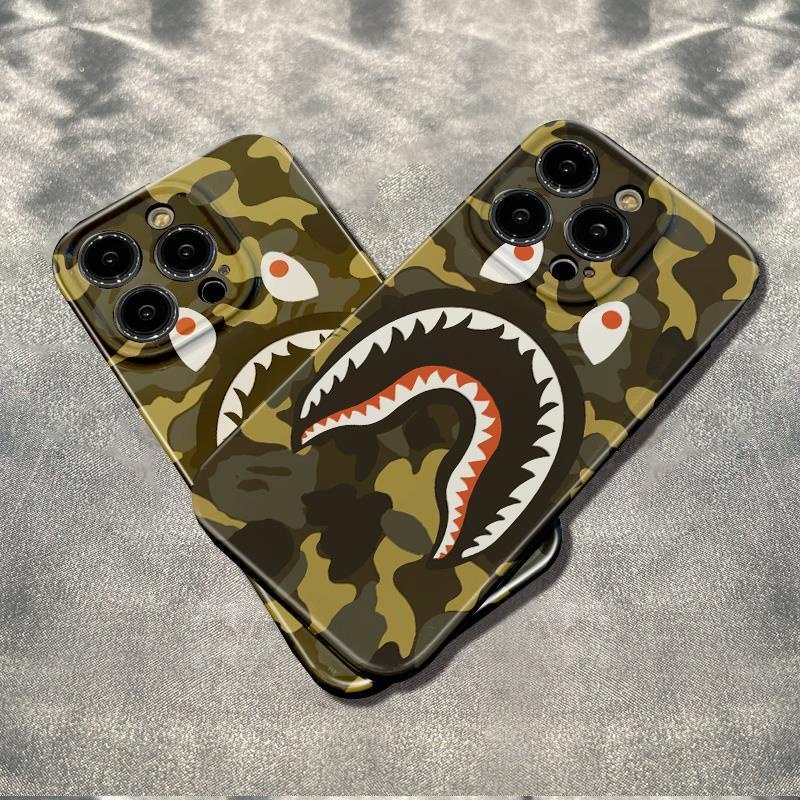 Ốp Điện Thoại Chống Sốc Phong Cách Cá Mập Đơn Giản Cho Apple Iphone 14pro 1211 6In 7813