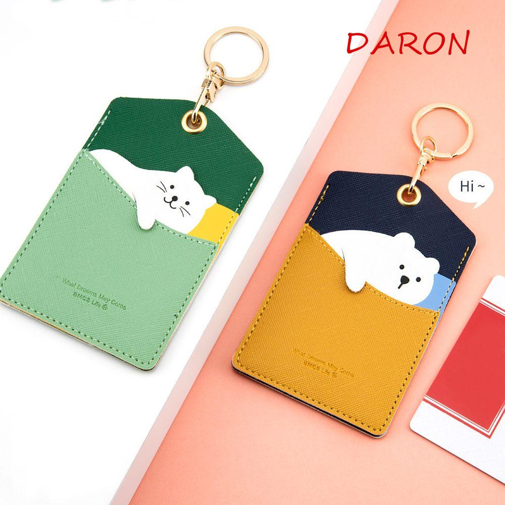 Móc Khóa Đựng Thẻ ID / Giấy Phép Lái Xe Hình Chó Poodle Sáng Tạo
