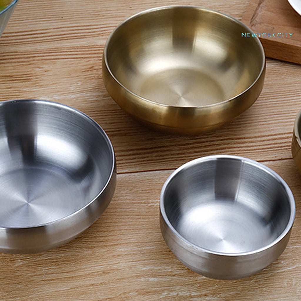 Tô Đựng Thức Ăn Bằng Thép Không Gỉ Cách Nhiệt Hình Tròn