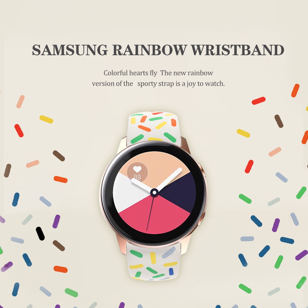 Dây Đeo Silicon 20mm 22mm Cho Đồng Hồ Thông Minh Samsung Galaxy Watch 3 4 5 Pro 45 46mm Huawei Watch 4 Pro GT 2e