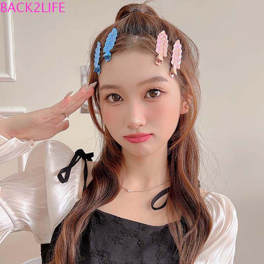 Kẹp Tóc Kim Loại Màu Kẹo Kiểu Gợn Sóng 2Life Cho Nữ