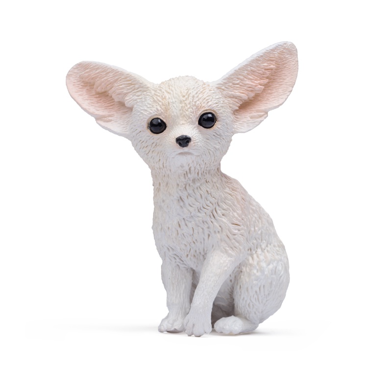 Đồ Chơi Trẻ Em Mô Hình Động Vật PNSO 07 Auricle Fox Hoa Nhỏ Vườn Thú Phát Triển Kèm Mẫu