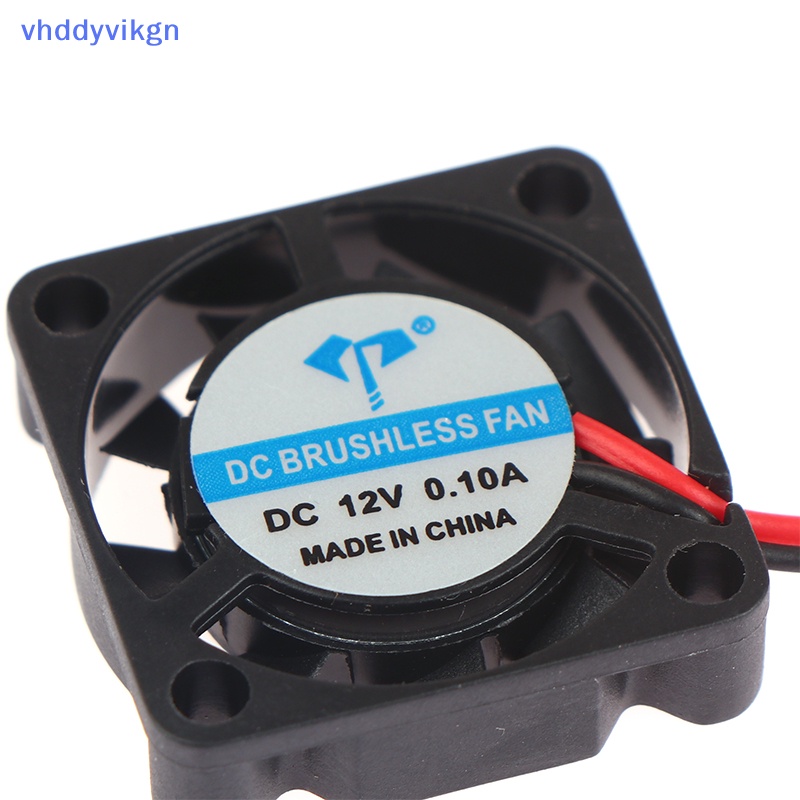 1 Quạt Làm Mát Mini Không Chổi Than 2 Pin 25 * 25 * 7mm DC2507 2-Pin 5 / 12 / 24V