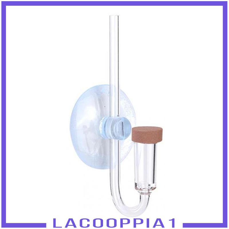 1 [Lacooppia] Máy Khuếch Tán Bong Bóng CO2 Trong Suốt Cho Bể Cá