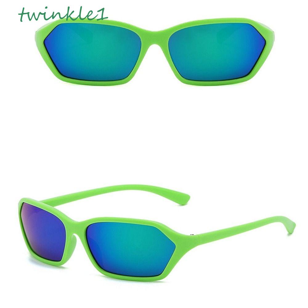 Kính Mát Gọng Oval Chống Tia UV Y2K Phong Cách Hàn Quốc Cổ Điển