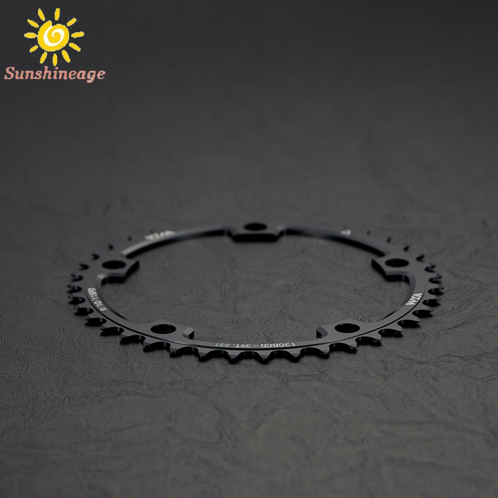 Đĩa Xích Xe Đạp 39T / 53T Bằng Hợp Kim Nhôm CNC