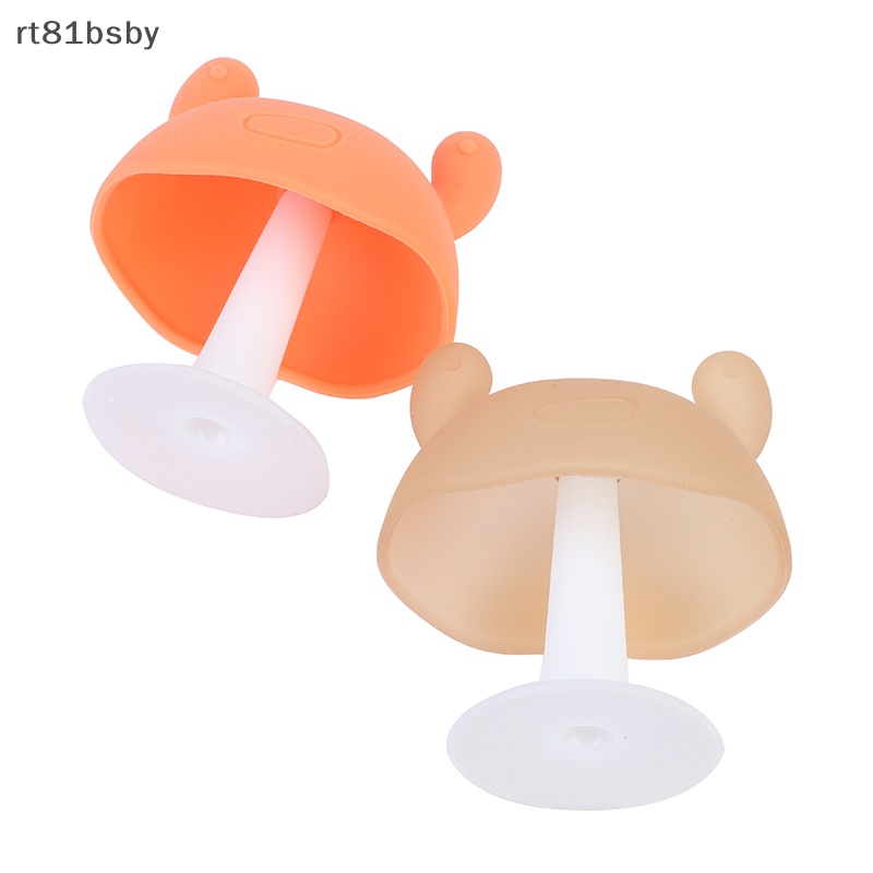 Núm Ti Giả Hình Nấm Bằng Silicon Cho Bé Mọc Răng