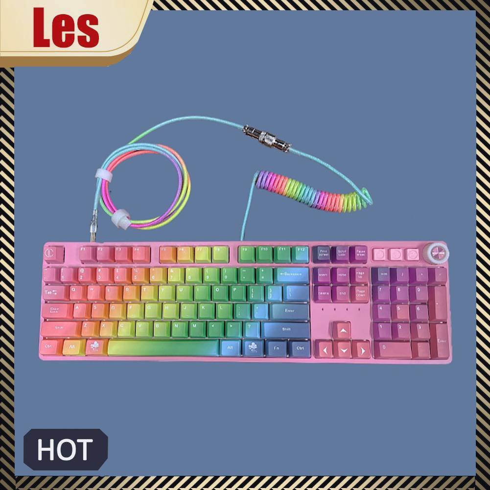 Dây Cáp Lò Xo Kết Nối Bàn Phím Cơ Type-C USB