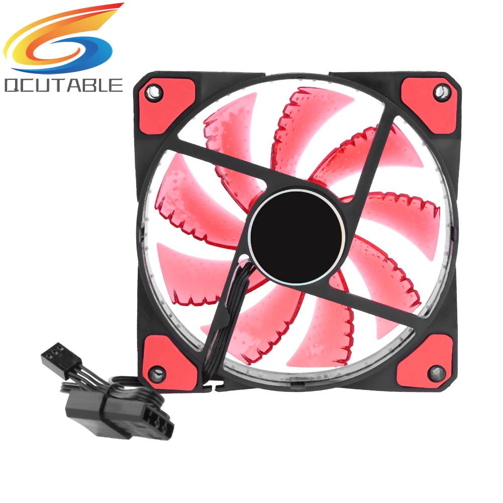 Quạt TảN NhiệT ĐèN LED 33 BóNg 120mm Cho MáY TíNh