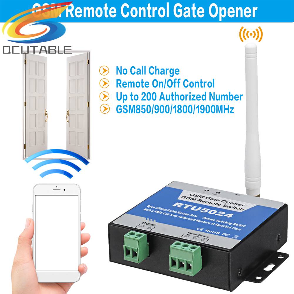 Rơ Le Mở Cổng Điều Khiển Từ Xa RTU5024 GSM