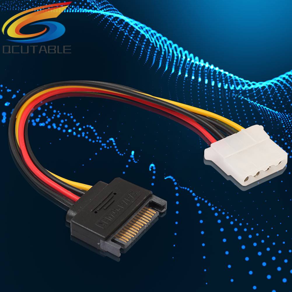 Dây Cáp Kết Nối Ổ Cứng SATA 15 Pin Sang IDE Big 4pin