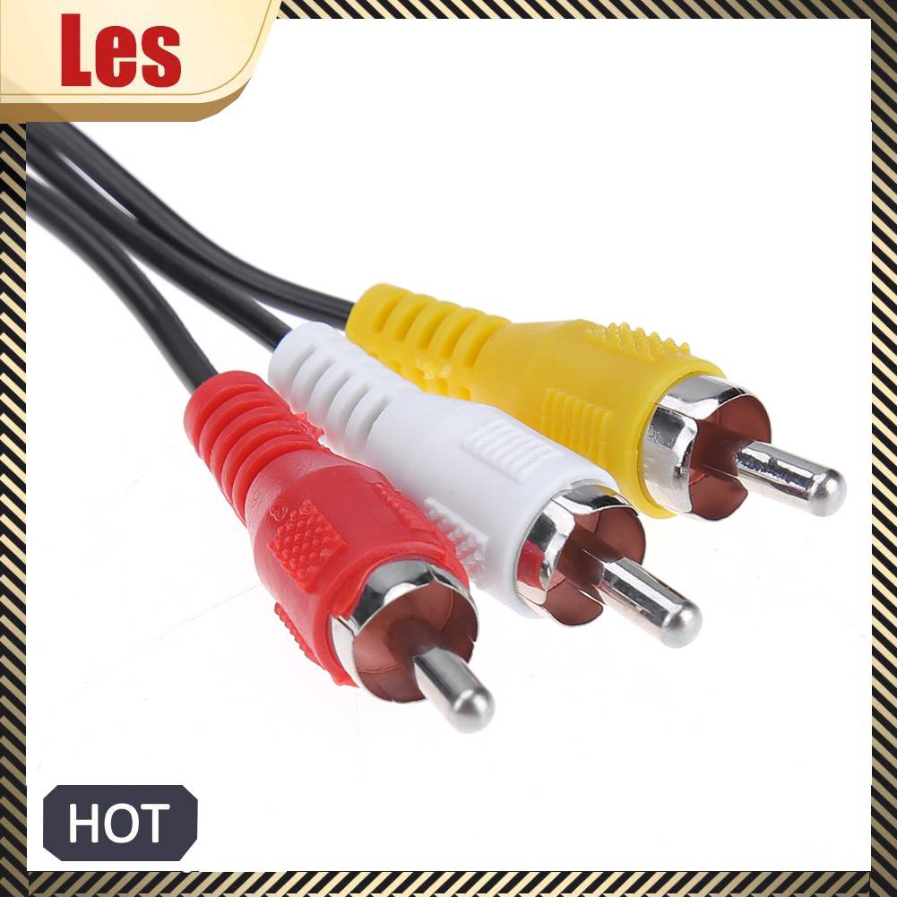 Dây Cáp Âm Thanh / Video Dài 1.8m Thay Thế Cho Tay Cầm Chơi Game PS2 / 3