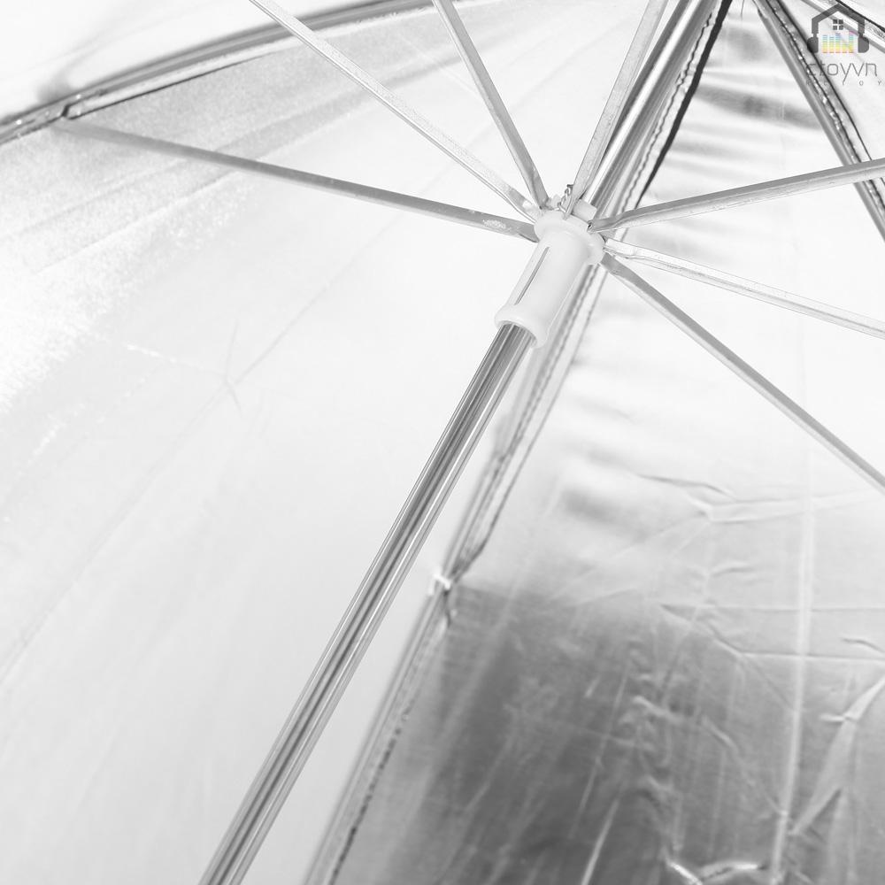 Dù Phản Quang 83cm 33in Màu Đen / Bạc Chuyên Dụng Cho Studio Chụp Ảnh